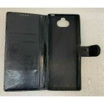 Book Flip Case with Strap For Sony Xperia 10 Plus/XA3 Ultra Slim Fit Look